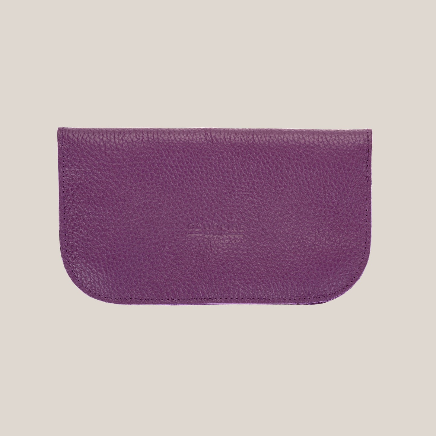 Folding Leather Case - Purple
