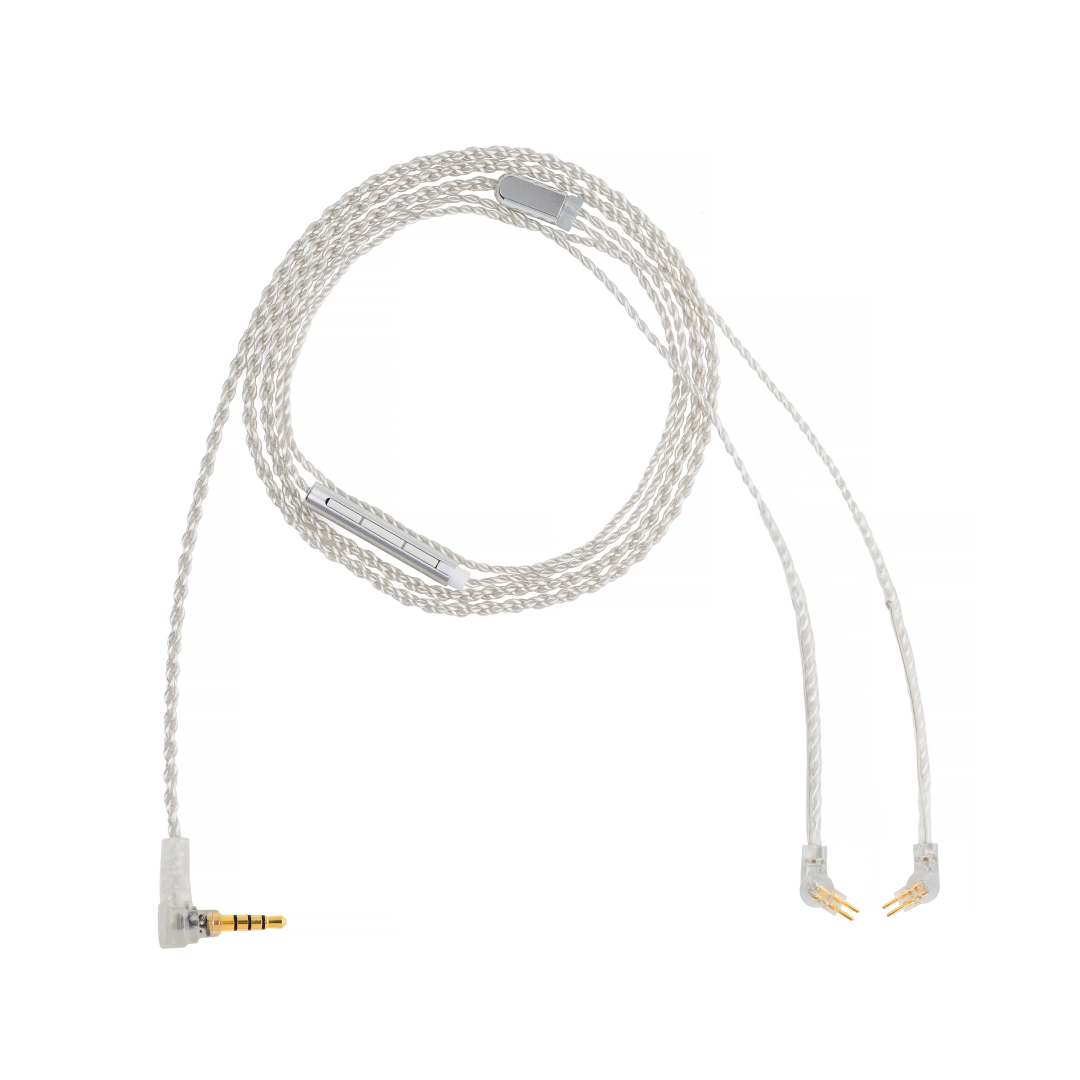 2-Pin Litz Cable w- 3-Button Control + In-Line Mic – Campfireaudio-Market